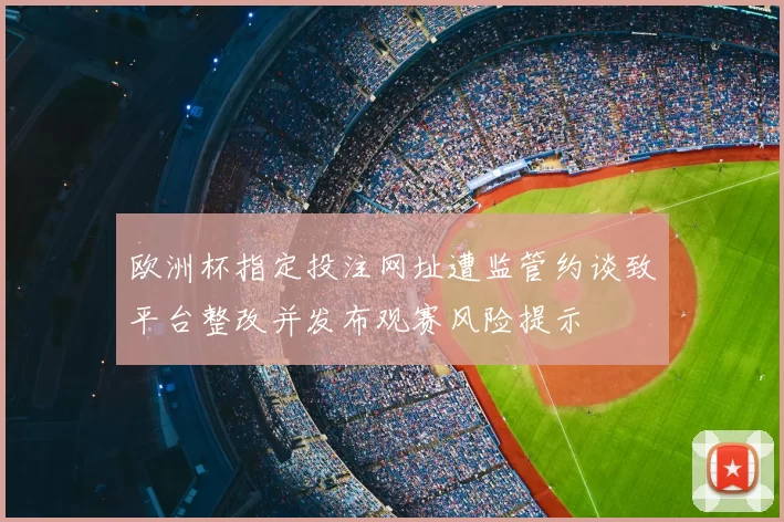 欧洲杯指定投注网址遭监管约谈致平台整改并发布观赛风险提示